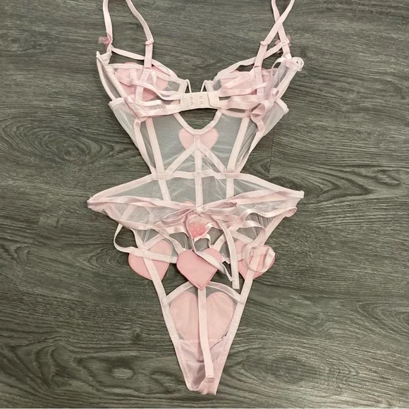 For Love & Lemons Heart Teddy - Picture 3 of 3